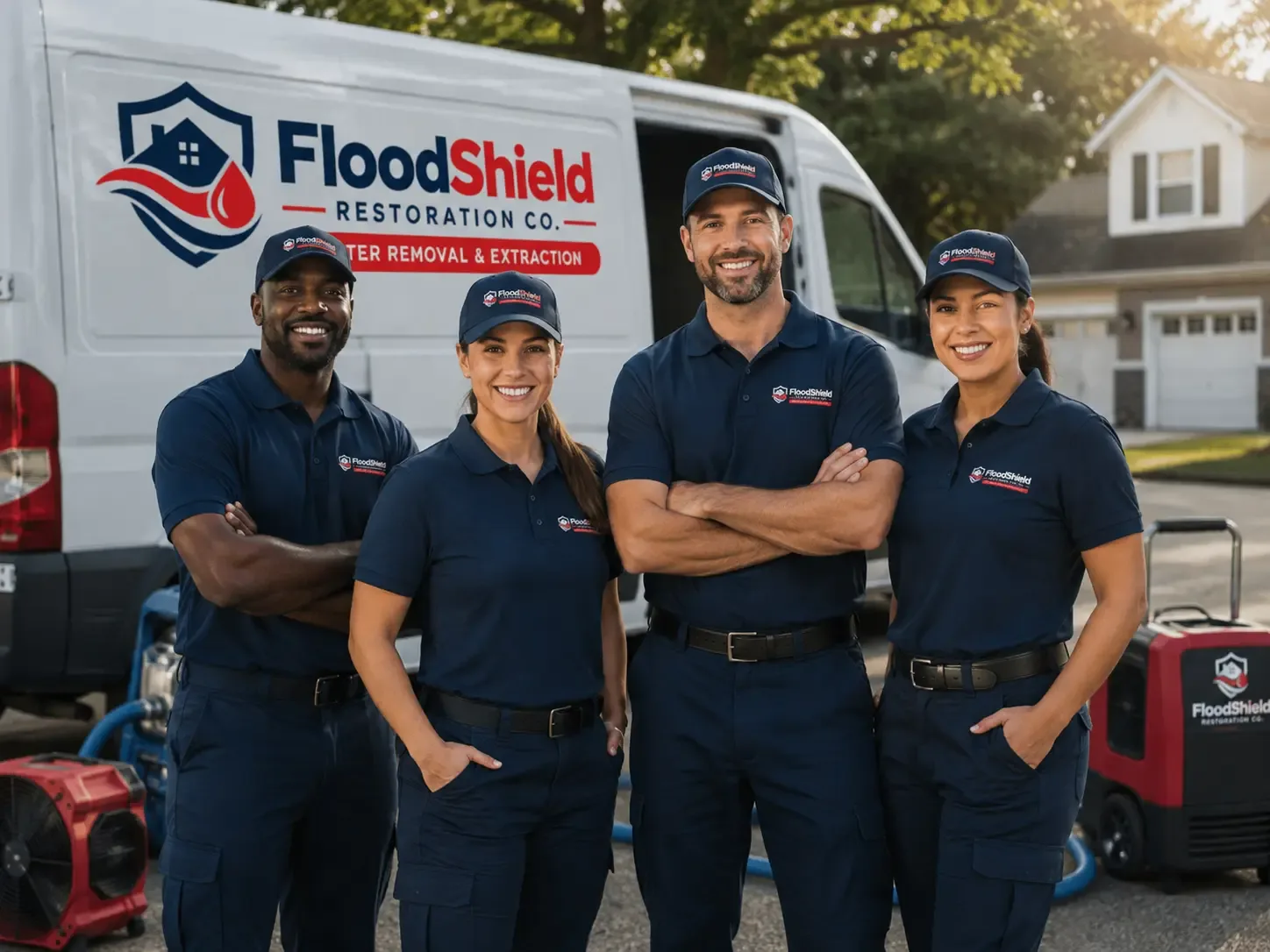 Flood Damage Restoration company in West Ridge, AR